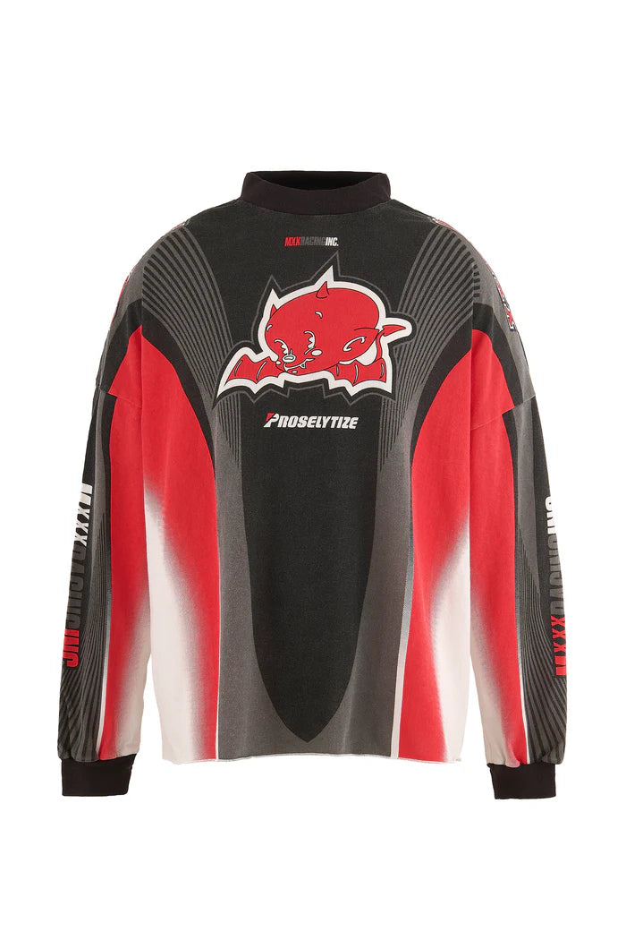 SAINT Mxxxxxx 25AW LS TEE/MORTOR CYCLE